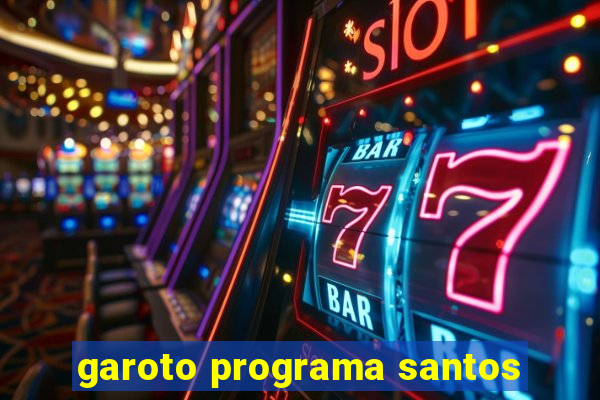 garoto programa santos